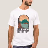 Isle Royale National Park Michigan  T-shirt (Voorkant)