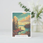 Isle Royale National Park, Michigan, Verenigde Sta Briefkaart (Staand voorkant)