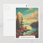 Isle Royale National Park, Michigan, Verenigde Sta Briefkaart (Voorkant / Achterkant)
