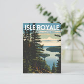 Isle Royale National Park Reizen Briefkaart (Staand voorkant)