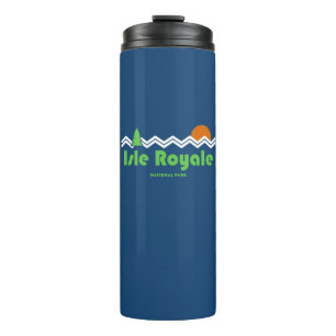 Isle Royale National Park Retro Thermosbeker