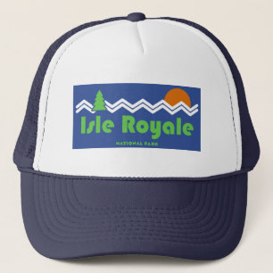 Isle Royale National Park Retro Trucker Pet