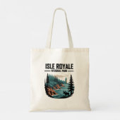 Isle Royale National Park Schilderachtig wildernis Tote Bag (Achterkant)
