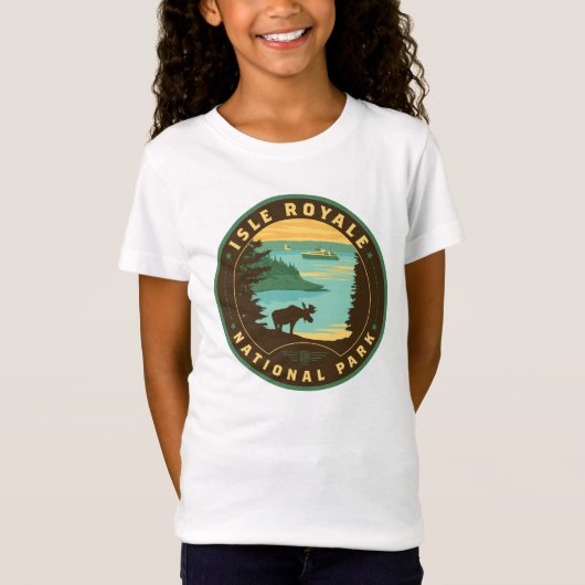 Isle Royale National Park T-shirt (Voorkant)