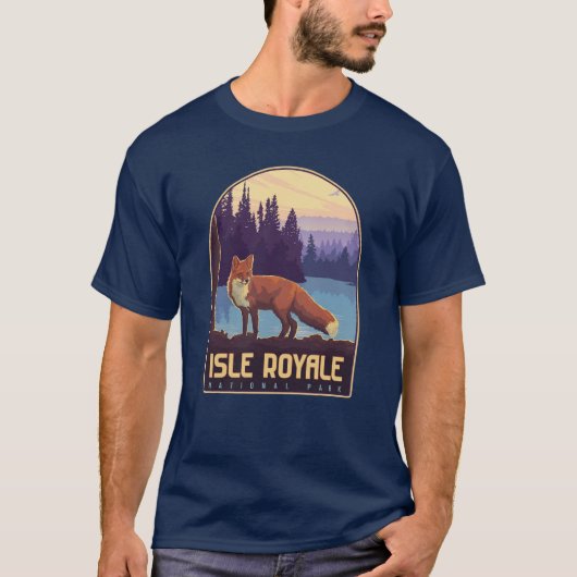 Isle Royale National Park T-shirt (Voorkant)