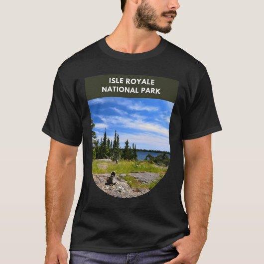 Isle Royale National Park T-shirt (Voorkant)