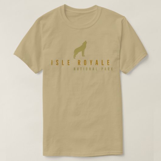 Isle Royale National Park T-shirt (Design voorkant)