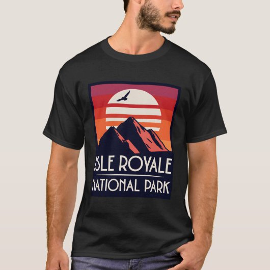 Isle Royale National Park T-shirt (Voorkant)