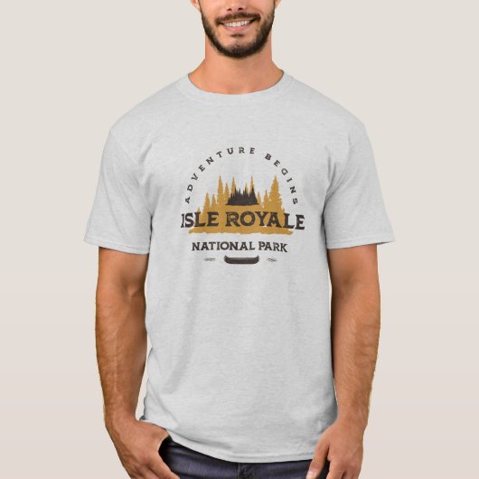 Isle Royale National Park T-shirt (Voorkant)