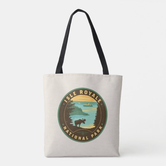 Isle Royale National Park Tote Bag (Achterkant)