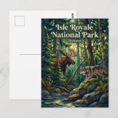 Isle Royale National Park VS Briefkaart (Voorkant / Achterkant)