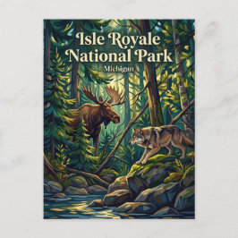 Isle Royale National Park VS Briefkaart