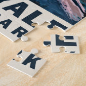 Isle Royale National Park Waterverf  Kunst Legpuzzel (Zijkant)