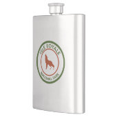 Isle Royale National Park Wolf Flacon (Links)