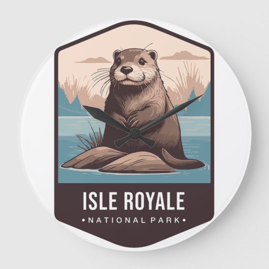ISLE ROYALE NATIOONAAL PARK KLok 2025 (Voorkant)