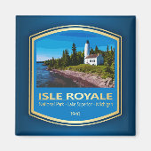 Isle Royale NP (PF1) Magneet (Voorkant)