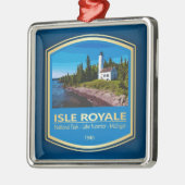 Isle Royale NP (PF1) Metalen Ornament (Links)