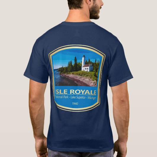 Isle Royale NP (PF1) T-shirt (Achterkant)