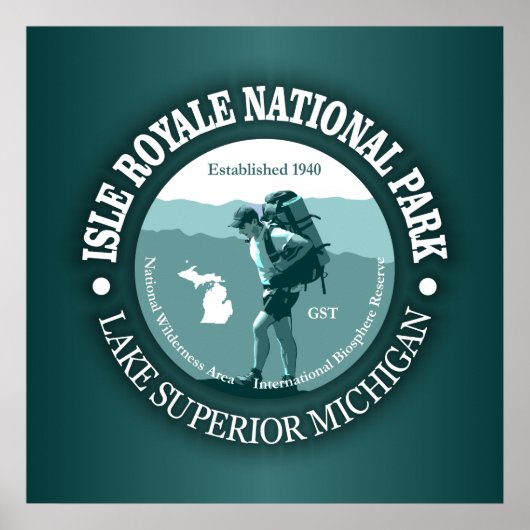 Isle Royale NP Poster (Voorkant)