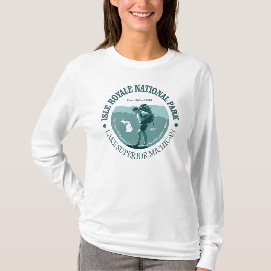 Isle Royale NP T-shirt (Voorkant)