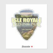 Isle Royale (pijlpunt) Sticker (Vel)