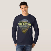 Isle Royale (pijlpunt) T-shirt (Voorkant volledig)