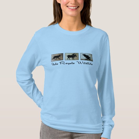 Isle Royale Wildlife T-shirt (Voorkant)
