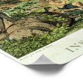 Islers en monumenten van Paaseiland Poster (Hoek)