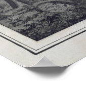 Islers & Monumenten van Paaseiland, 1786 Poster (Hoek)