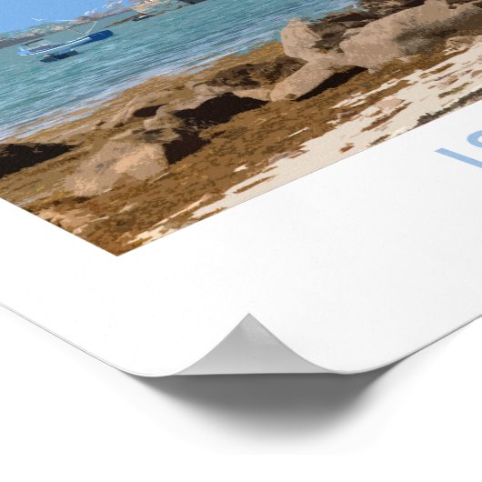 Isles of Scilly Railway Poster (Hoek)