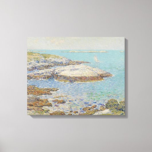 Isles of Shoals, 1899 (olie op canvas) Canvas Afdruk (Voorkant)