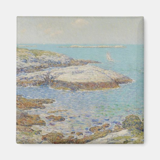 Isles of Shoals, 1899 (olie op canvas) Magneet (Voorkant)