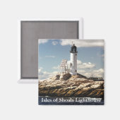Isles of Shoals Lighthouse, New Hampshire Magnet (Voorkant / Achterkant)