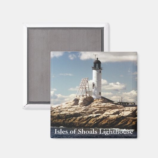 Isles of Shoals Lighthouse, New Hampshire Magnet (Voorkant / Achterkant)
