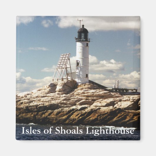 Isles of Shoals Lighthouse, New Hampshire Magnet (Voorkant)