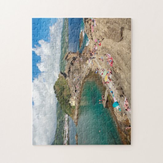 Islet op de Azoren Legpuzzel (Verticaal)