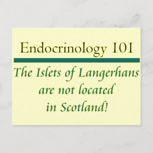 Islets van Langerhans Briefkaart