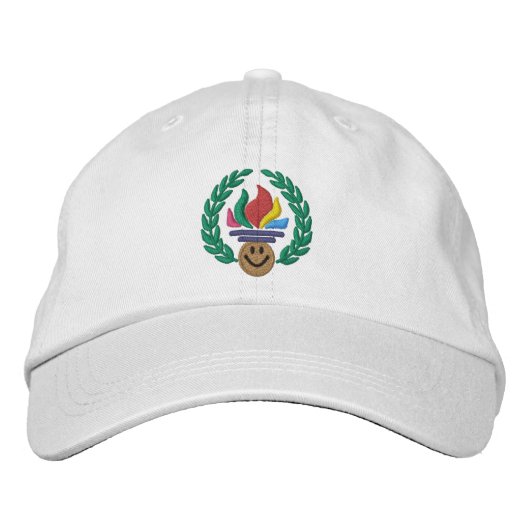 ISLYMPIC OFFICIAL CAP 2006 GEBORDUURDE PET (Voorkant)