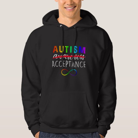 Ism Acceptance Autism Awareness 38 Hoodie (Voorkant)
