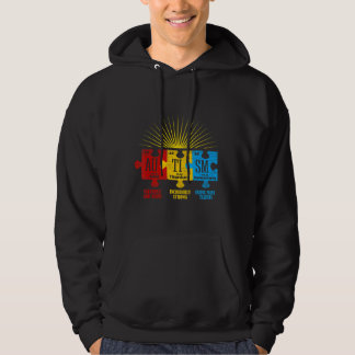 Ism Awareness Puzzle Chemical Element 69 Hoodie