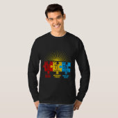 Ism Awareness Puzzle Chemical Element 69 T-shirt (Voorkant volledig)