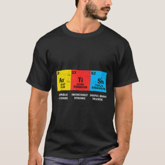 Ism Elements Periodic Table Awareness Asd 51 T-shirt