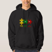 Ism Puzzle Chemistry Time Table Elements Autisme A Hoodie (Voorkant)