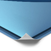 iSMASH Tennis omlijst Poster (Hoek)