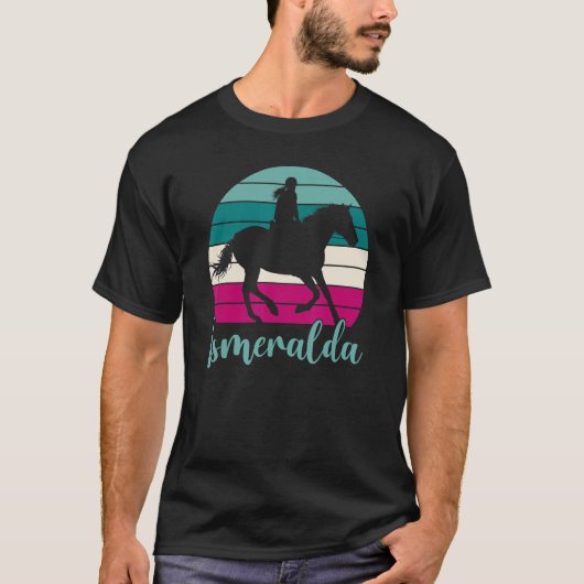 Ismeralda Name Gift - Equestrian Shirt Ismeralda H (Voorkant)