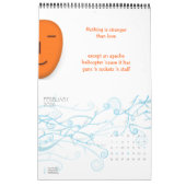 iSmiledYou Funny Quotes & Jokes 2025 Nieuwjaarsmuu Kalender (Feb 2026)