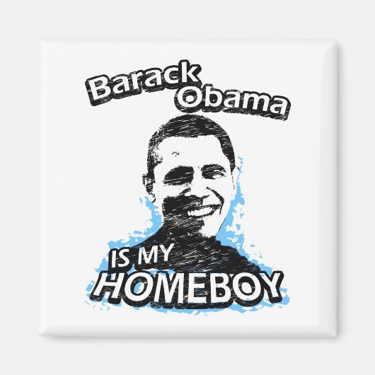 ismyhomeboy - Barack Obama Magneet (Voorkant)