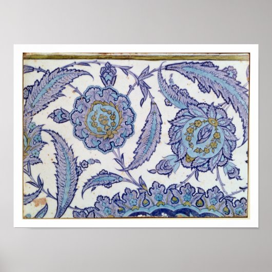 Isnik aardenware tegels, c.1520-50 poster (Voorkant)