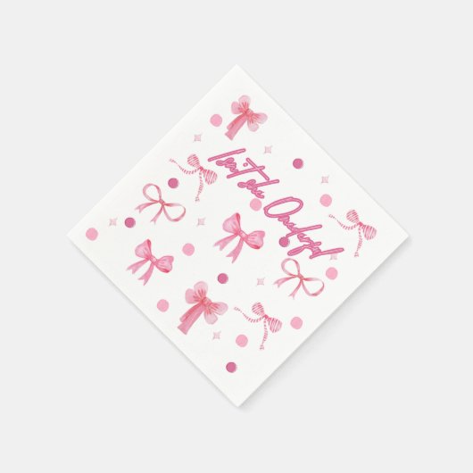 Isn't she Onederful napkin Servet (Hoek)