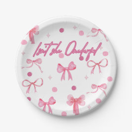 Isn't she Onederful party paper plates Papieren Bordje